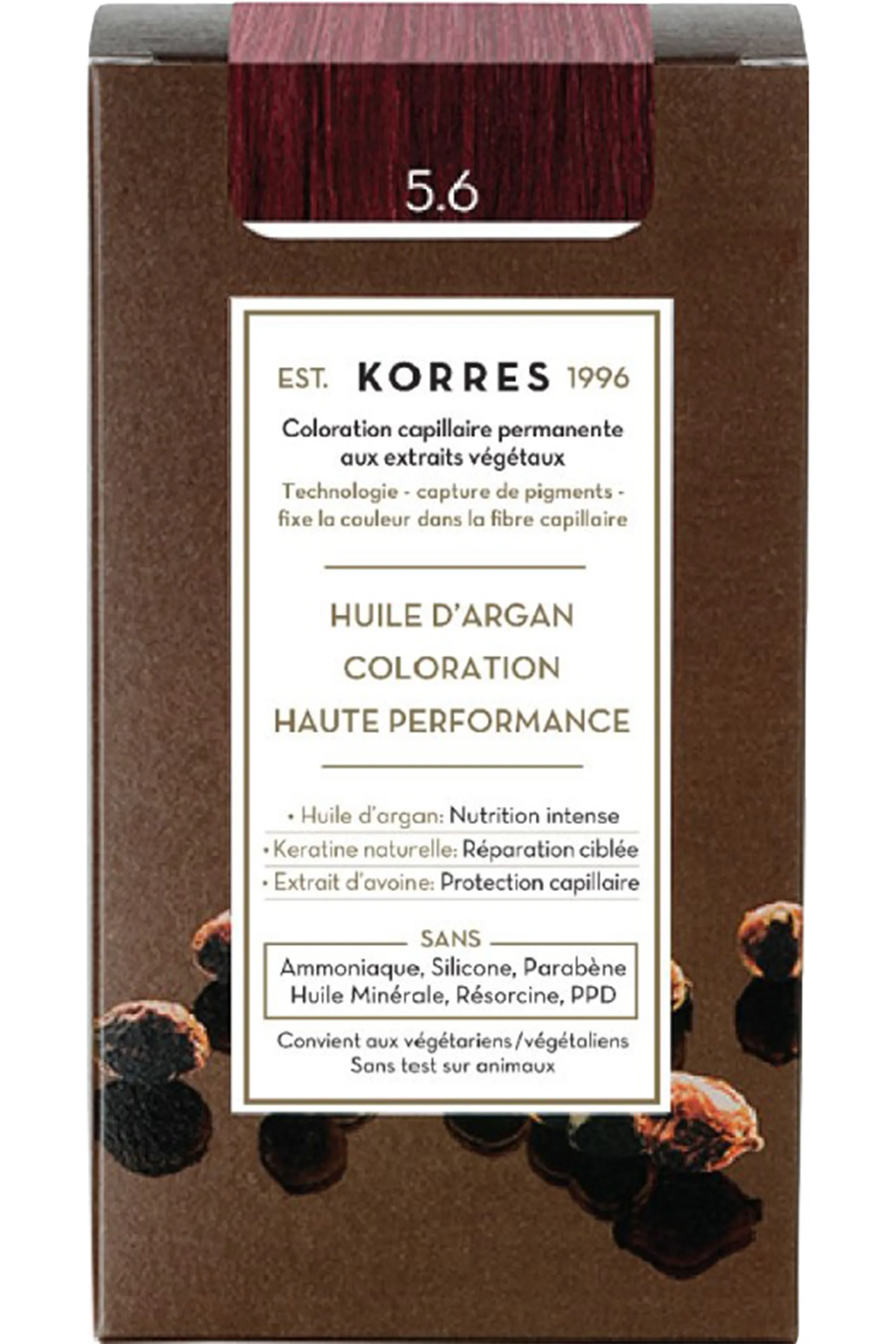 Korres Coloration permanente huile d’argan