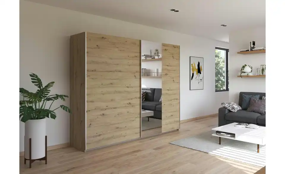 Schwebetürenschrank 261 cm