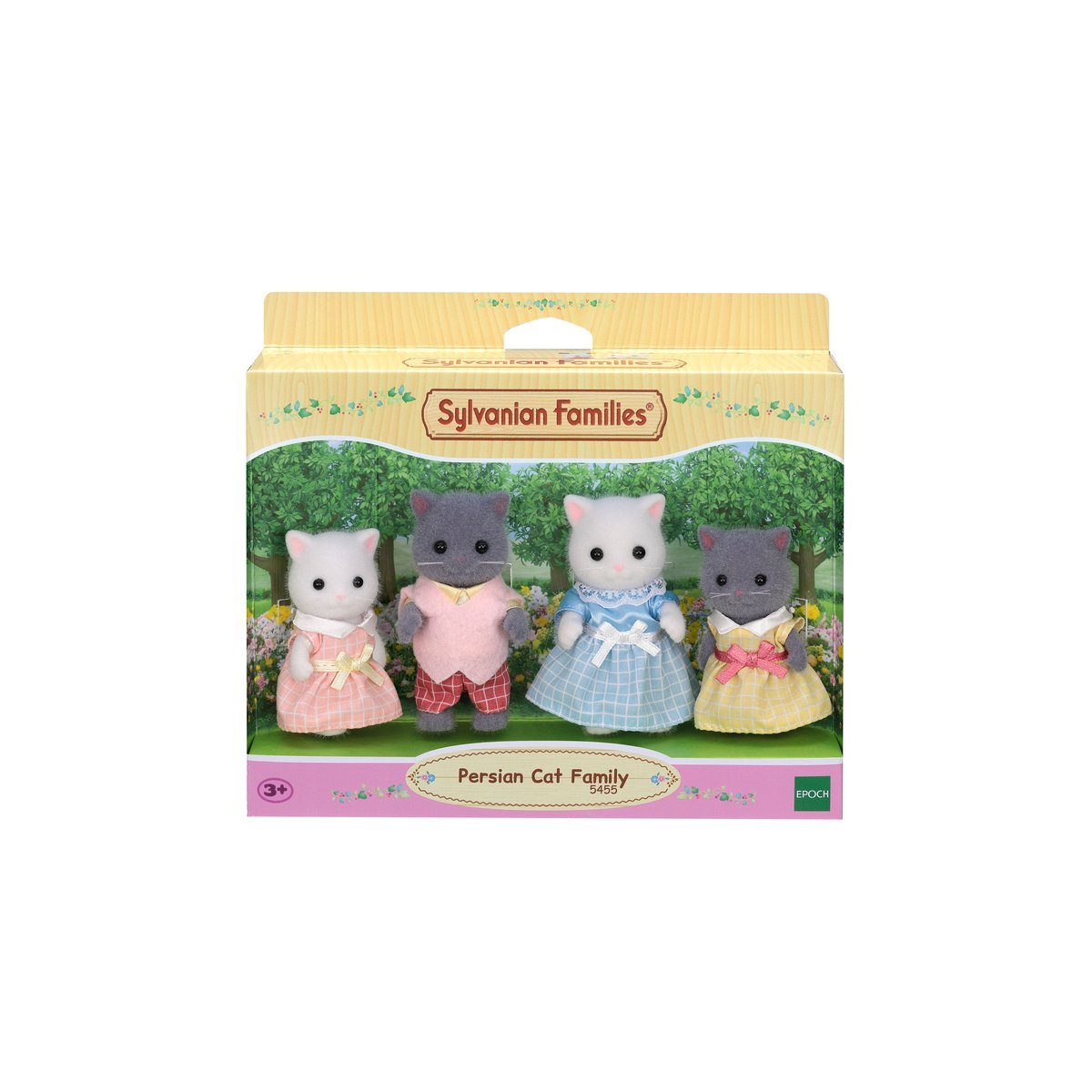 La famille chat persan Sylvanian Families 5455
