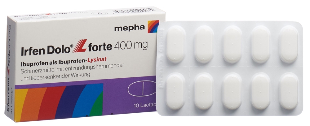 IRFEN L forte 400 mg<br>10 Stück, Blister, Filmtablette