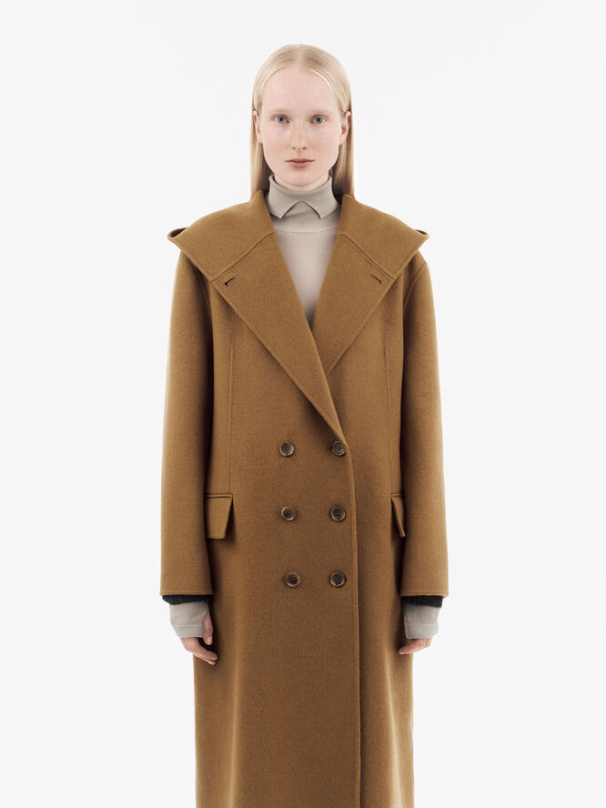 Tiger of Sweden ALESIA WOOL COAT Warm forest