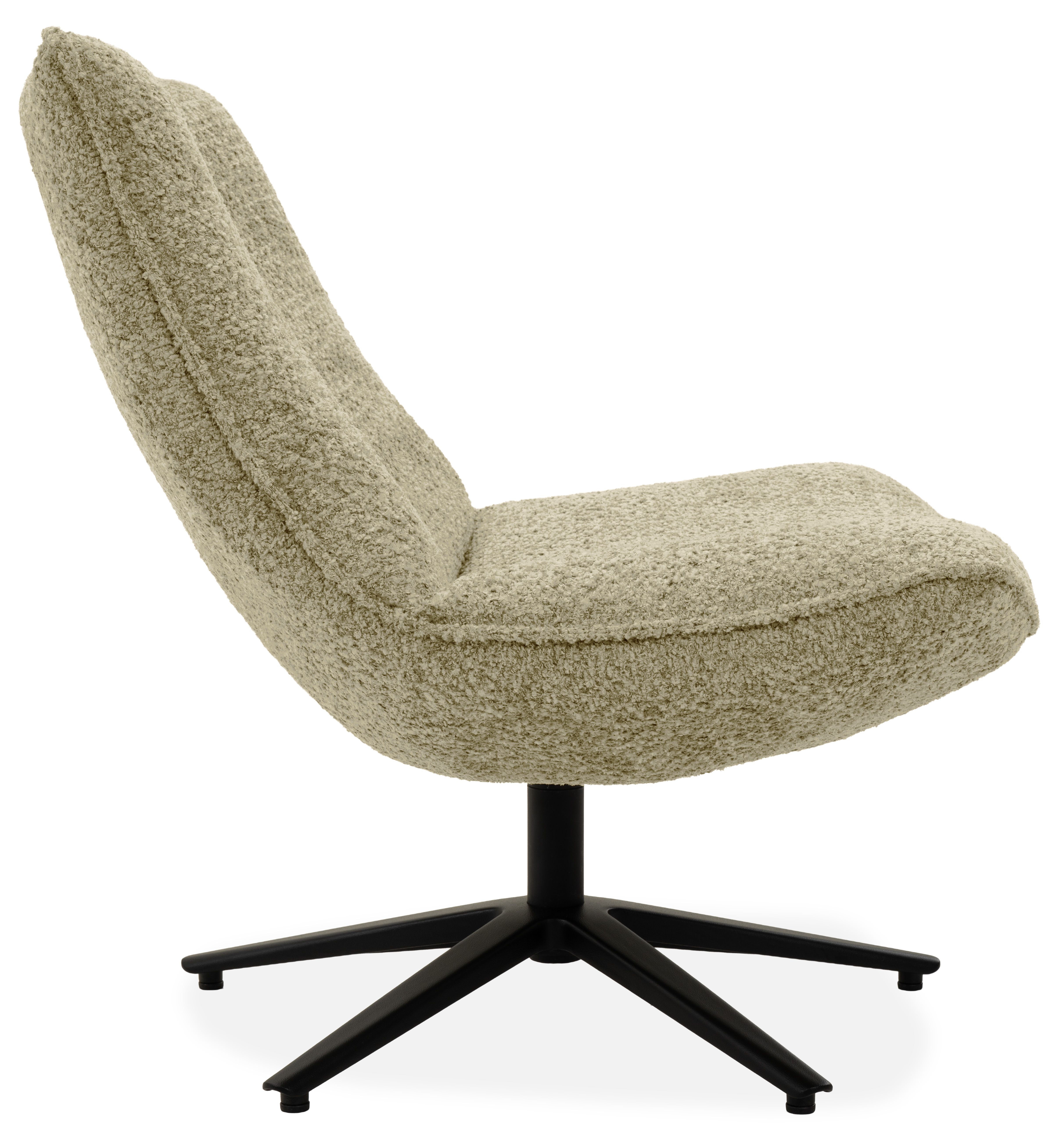 Draaifauteuil Catleen B83 x D83 x H76 cm