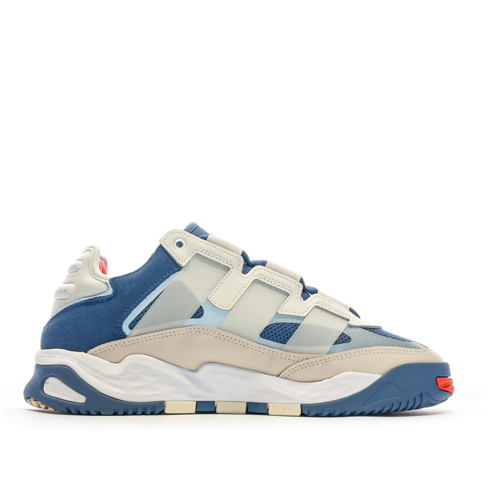 Adidas Baskets Bleu/Beige Homme Adidas Niteball ID8073