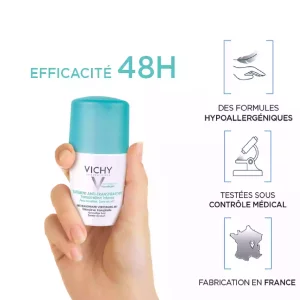 Vichy Anti-transpirant bille - Lot 2x50ml