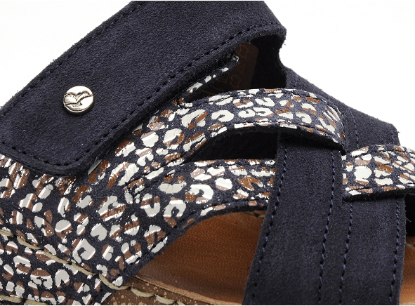 Flyflot mules et sabots plats femme flaxal bleu