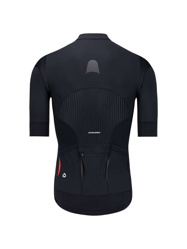 Etxeondo Attaque Fietsshirt Korte Mouwen Zwart Heren