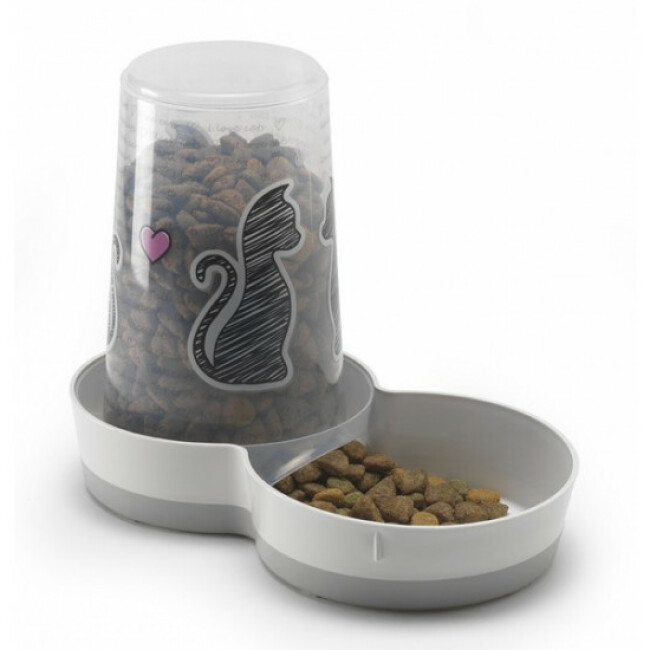 Distributeur d'eau et de nourriture pour chat Cats in Love Anka