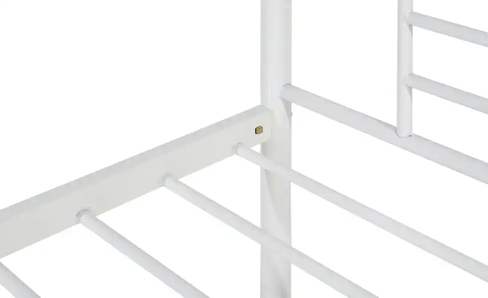 Metallbett Arena Weiß 200 cm 90 cm