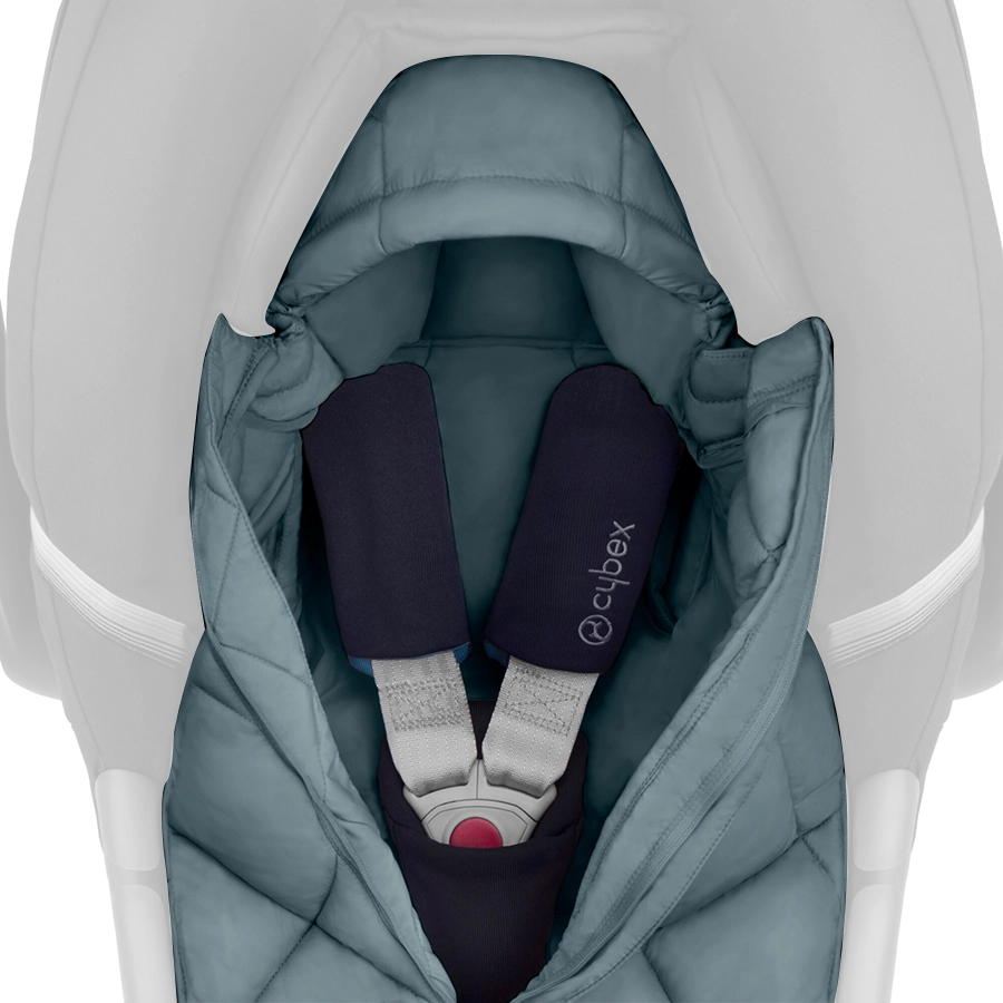 cybex GOLD Fußsack für Babyschalen Snogga Mini Sky Blue