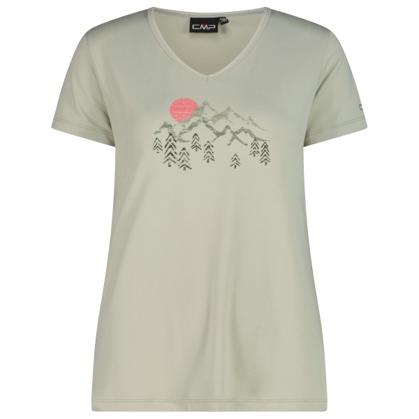 CMP - Women's T-Shirt V-Neck - T-shirt technique