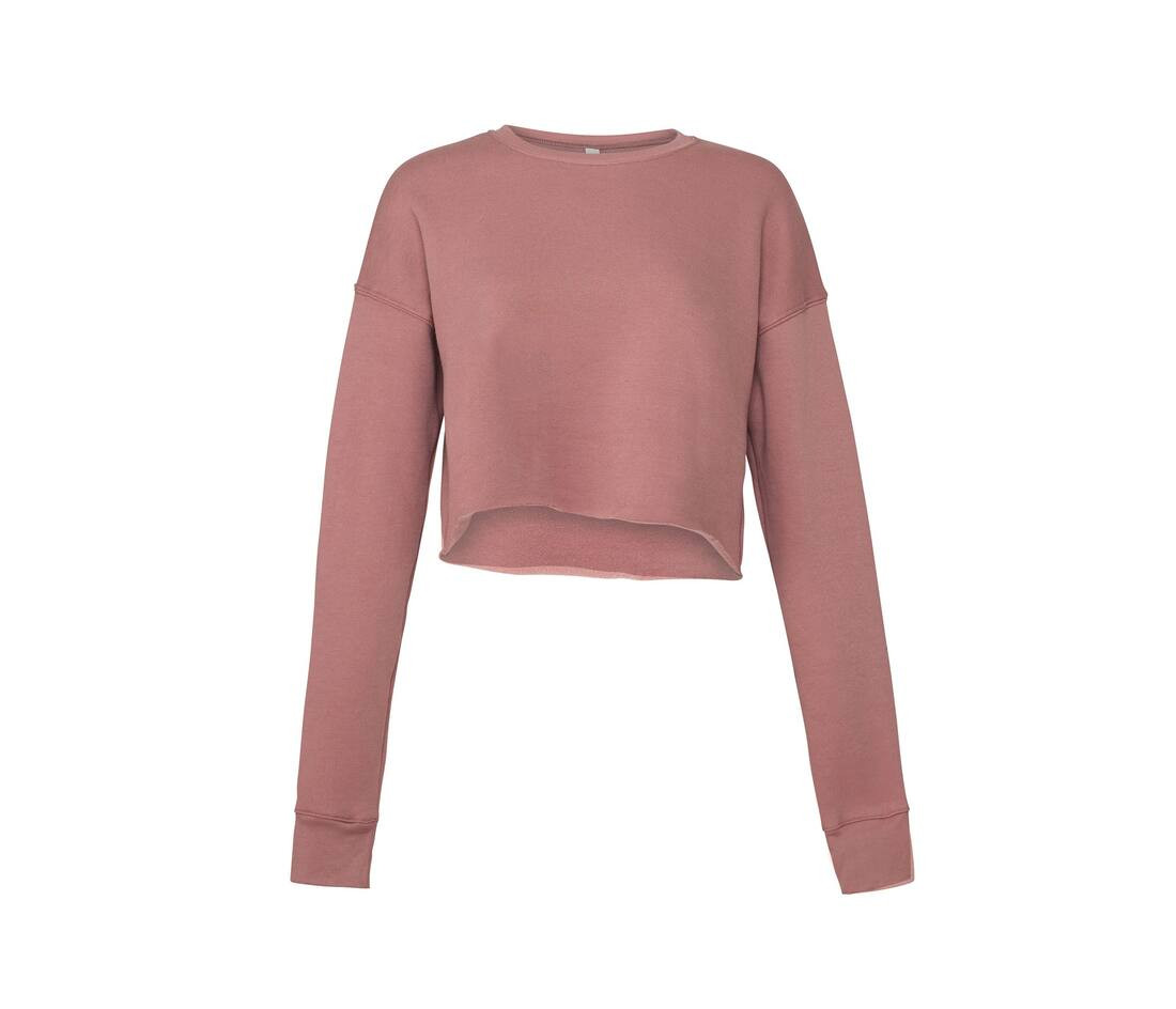 Bella Canvas BE7503 - Sweat col rond femme court