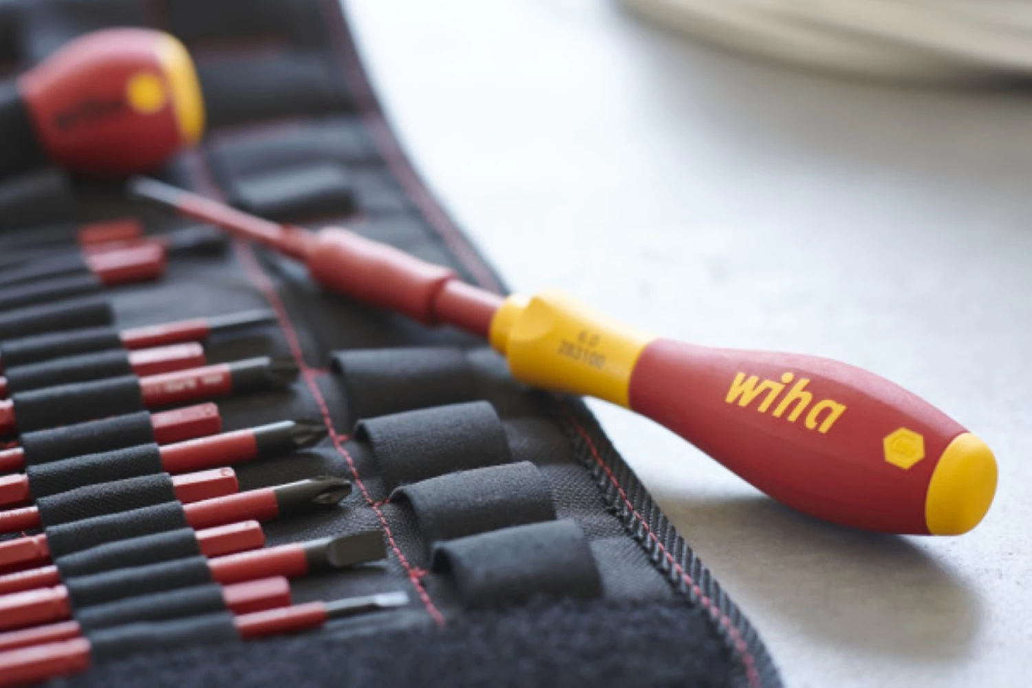 Wiha 2831 T16 VDE Schroevendraaier starterset met slimbits - 16 delig