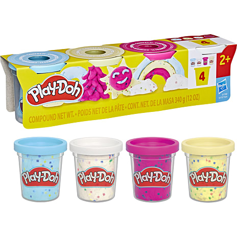 Play-Doh konfetti modellervoks 4 stk.
