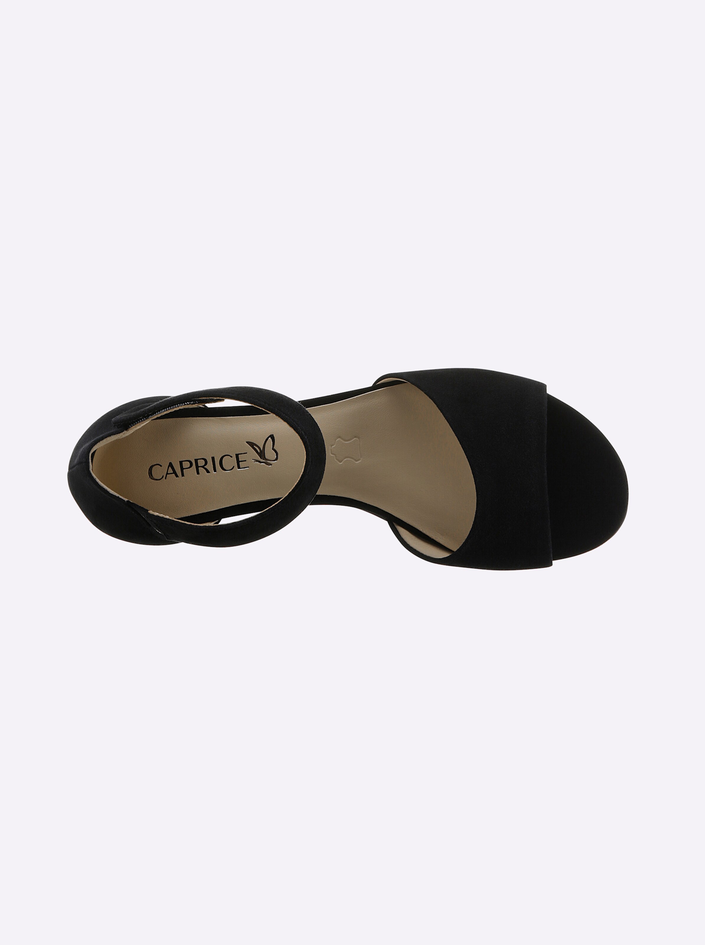 Caprice Sandalette in schwarz