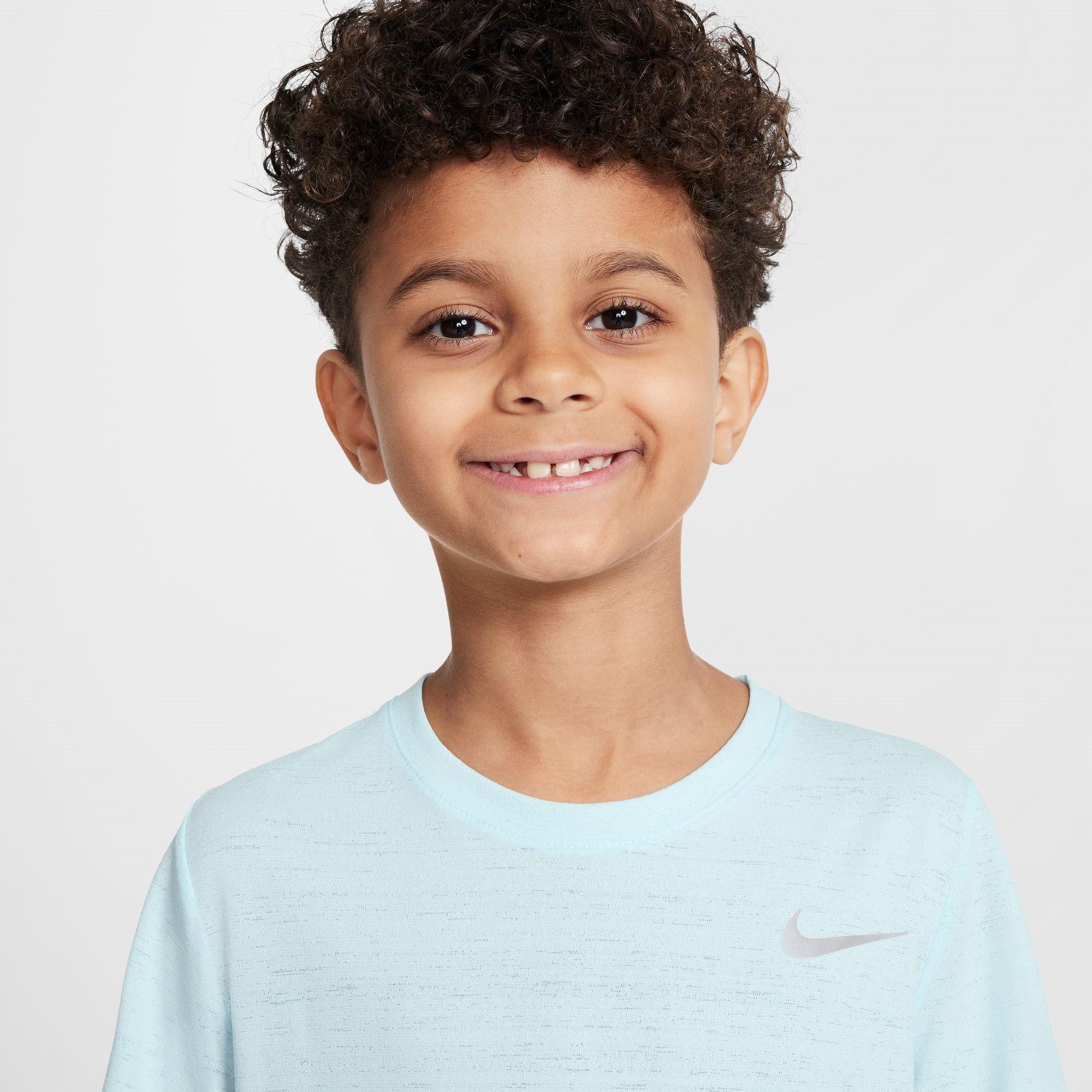 Nike Dri FIT Miler Big Kids(Boys) Training Top