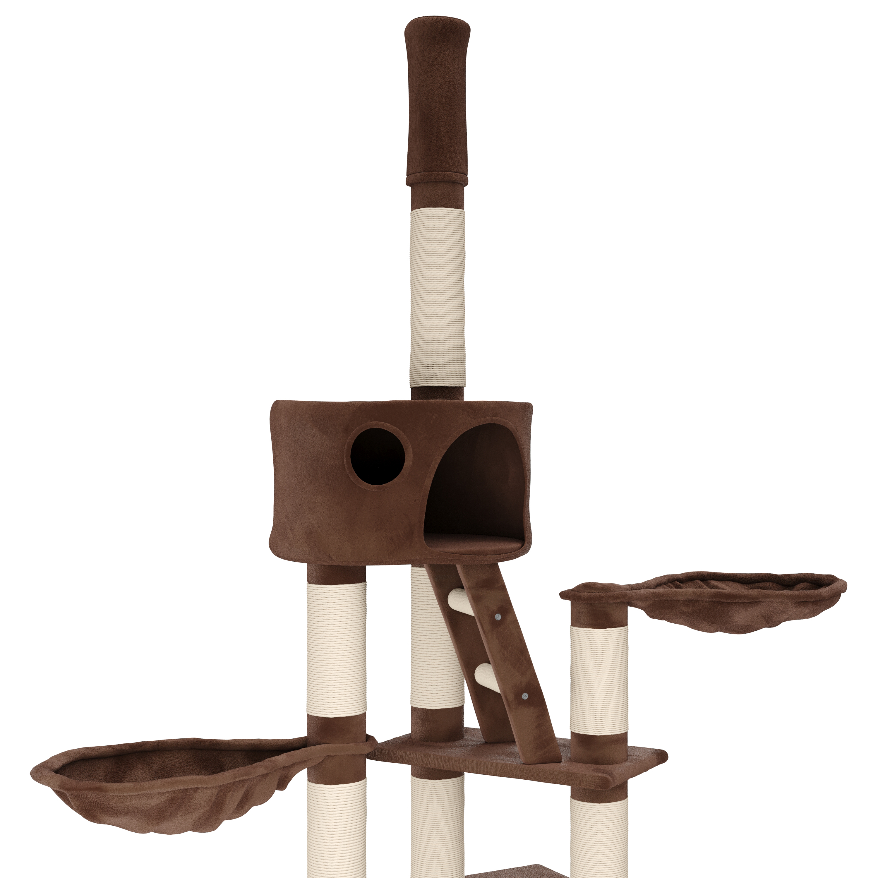Katzenbaum FELIX 240 cm braun