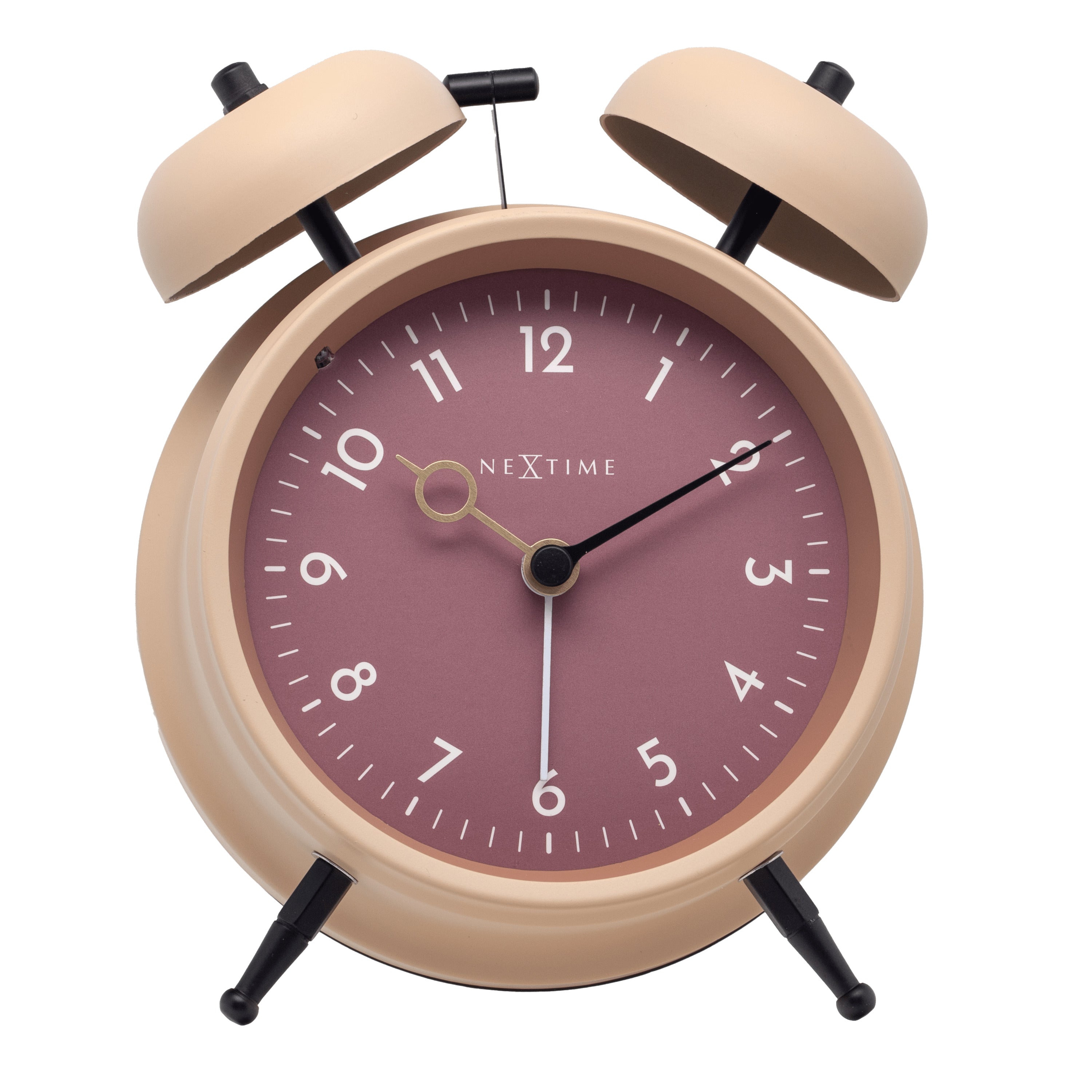 NeXtime - Tafelwekker 12 x 14 x 6cm-Metaal-NeXtime Golden Hour