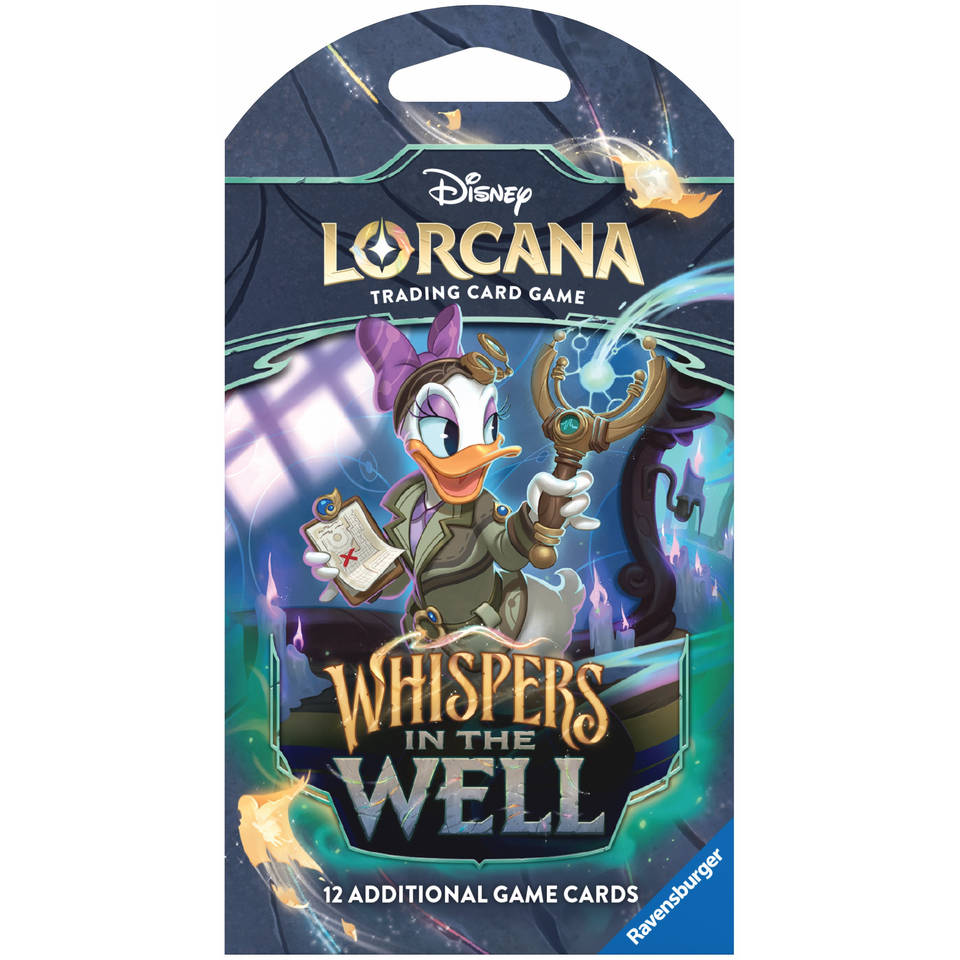 Disney Lorcana TCG Whispers in the Well sleeved booster