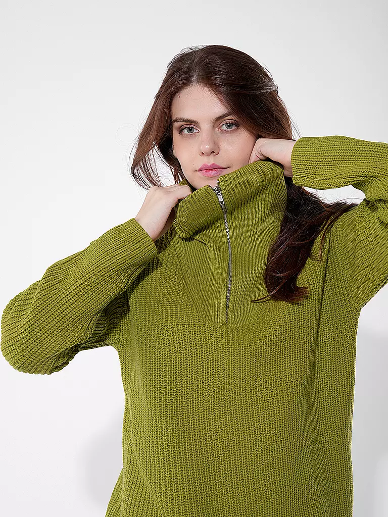 SELECTED FEMME Troyer Pullover SLFBLOOMIE olive