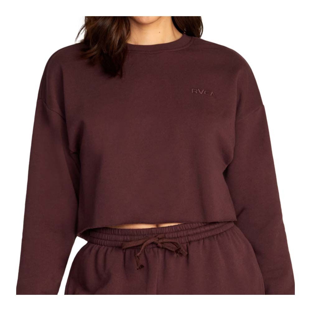 Rvca TEST DRIVE - Sweat Femme espresso