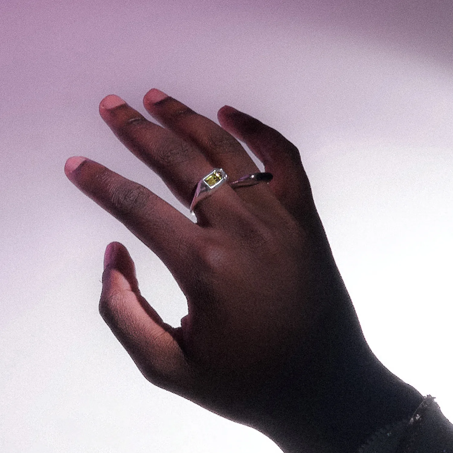 Maria Black Lemon Disco Ring 18 kt. Forgyldt Sølv 500447YG