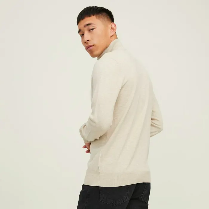Jack & Jones Emil Knit Half Zip Trui Heren