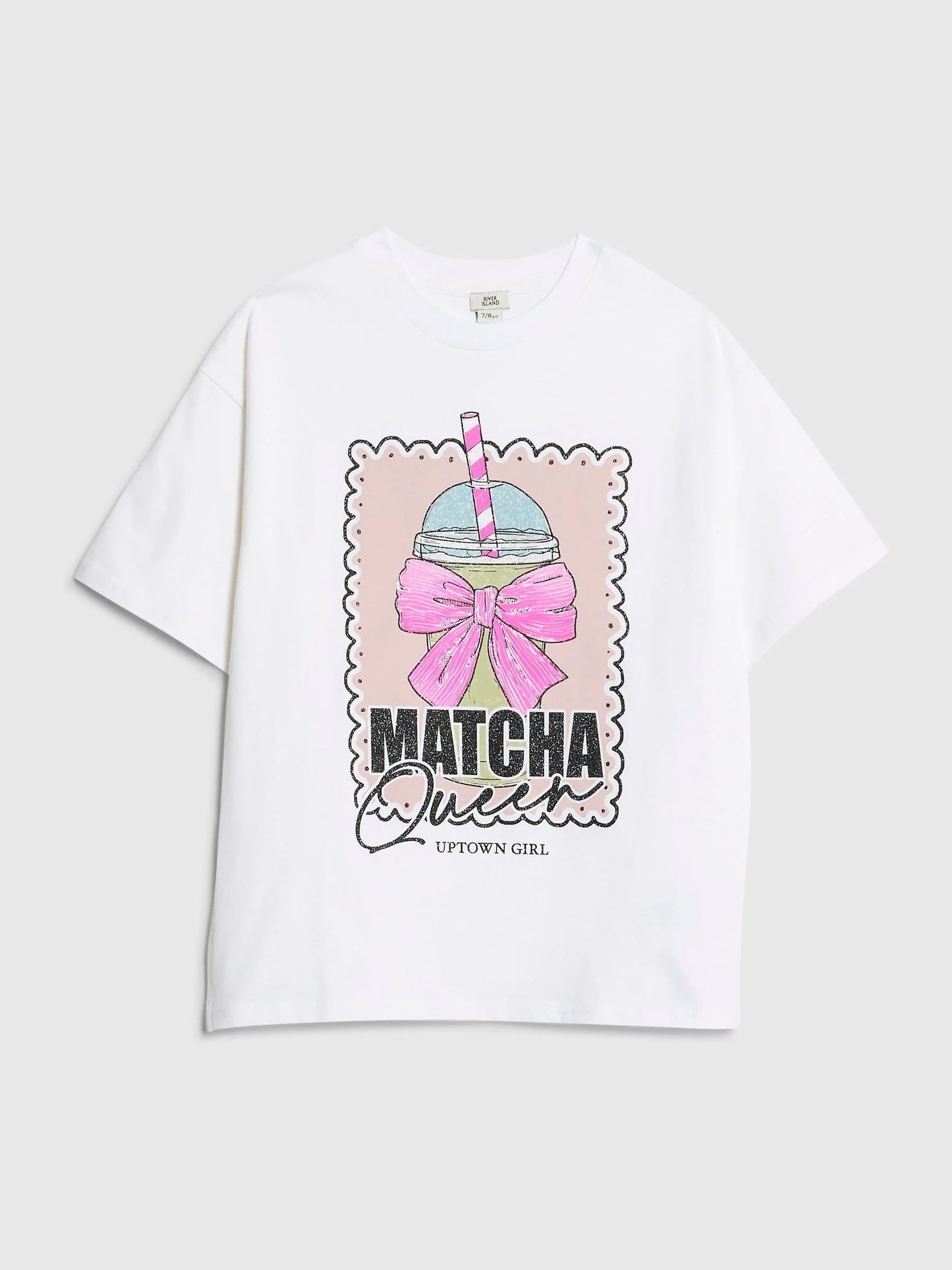 River Island Matcha Queen T-Shirt