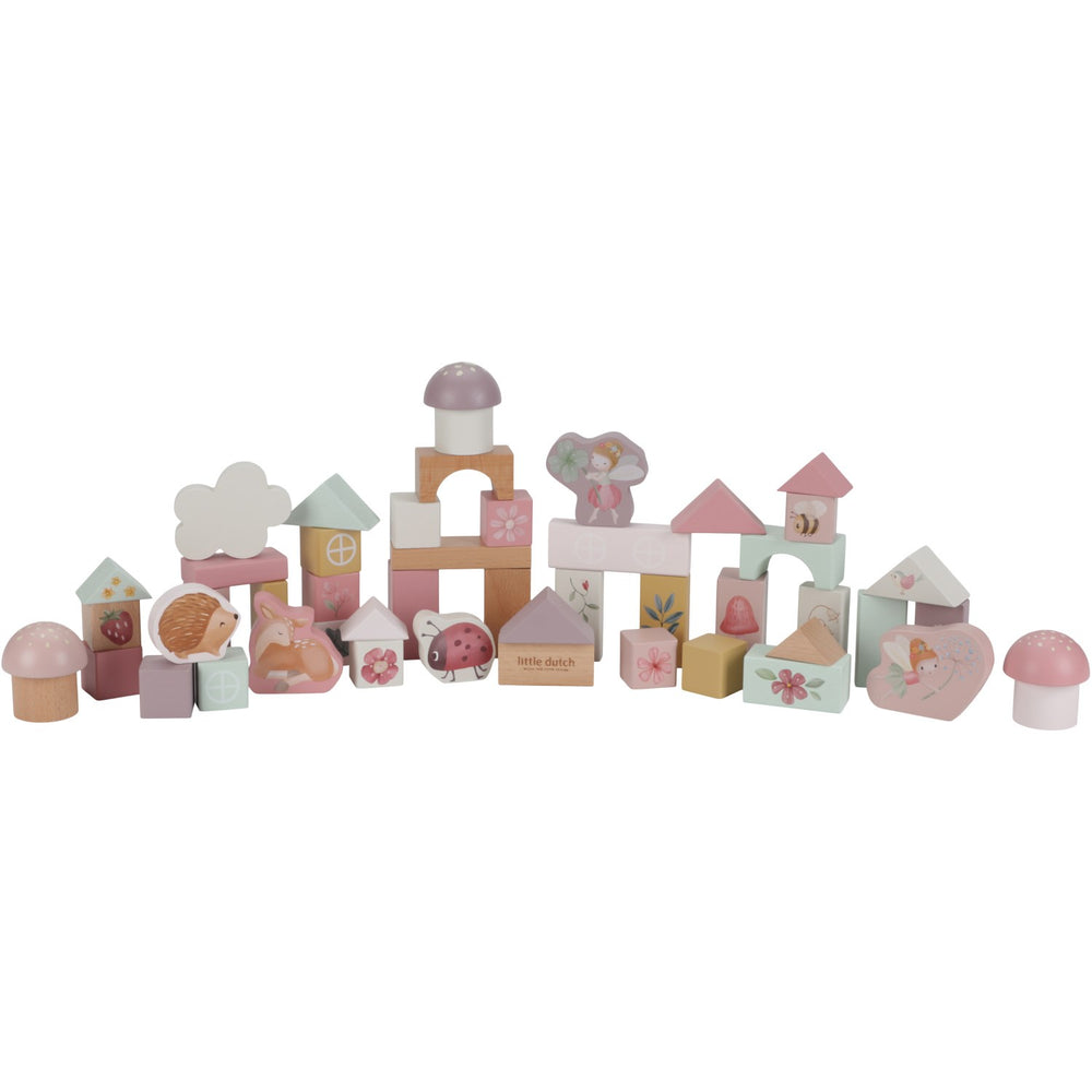 Køb Little Dutch Fairy Garden Pink Byggeklodser Træ
