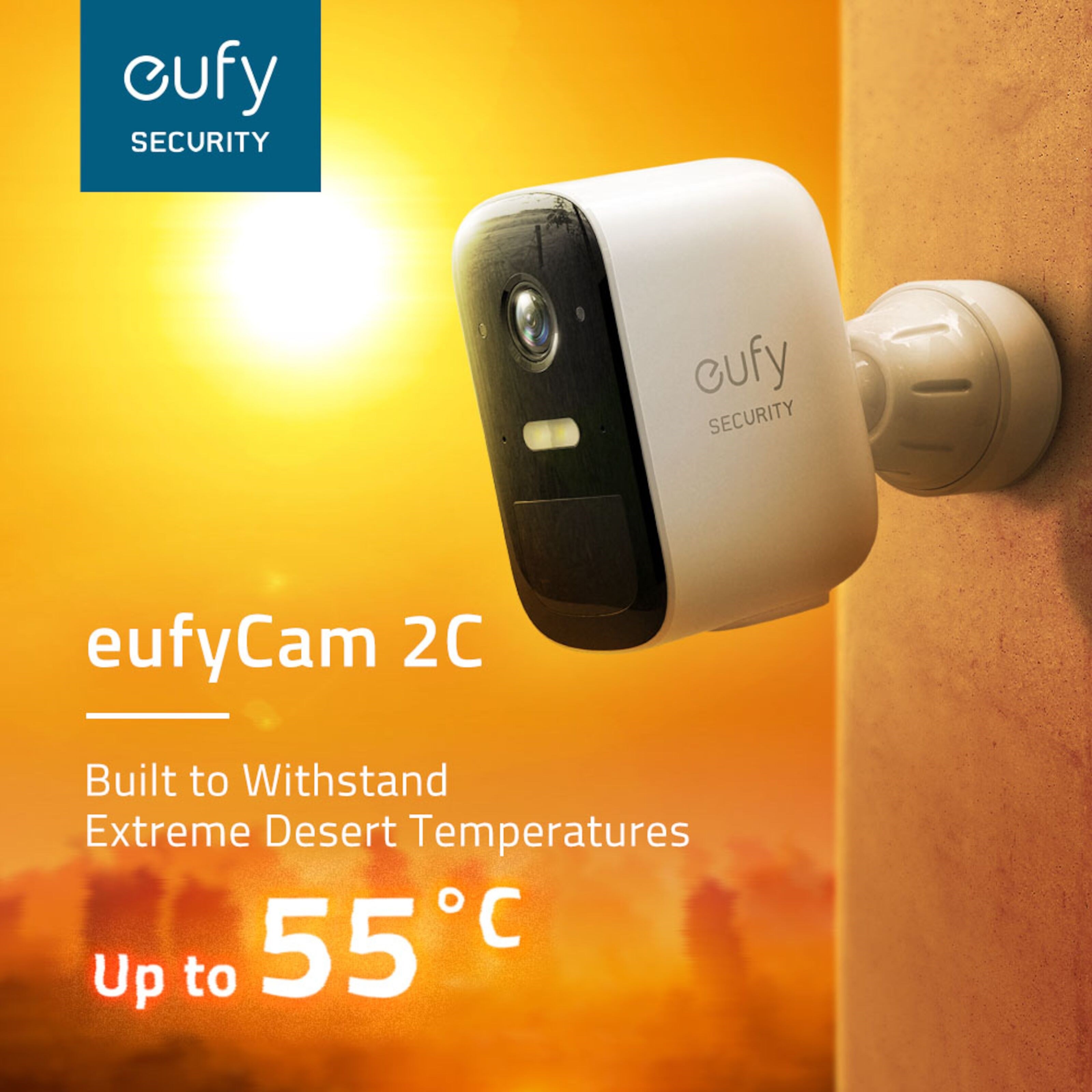 Eufy EufyCam 2C Kit Overvåkingssystem 3 kameraer