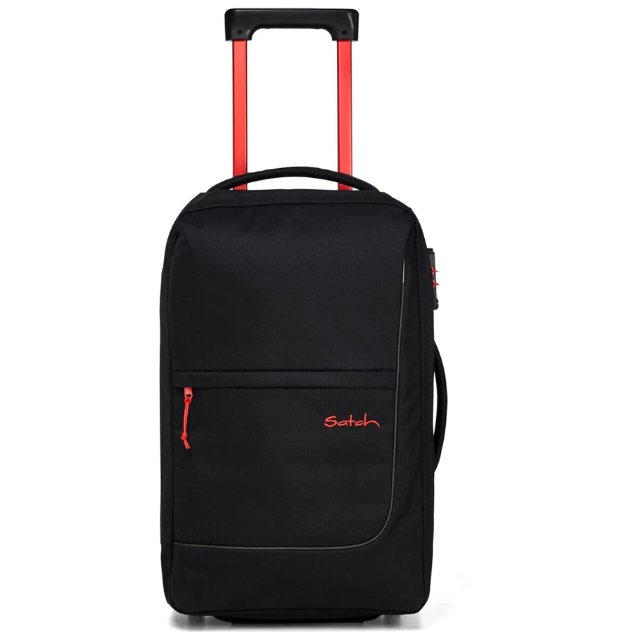 Satch Flow - 2-Rollen Kabinentrolley S 54 cm fire phantom
