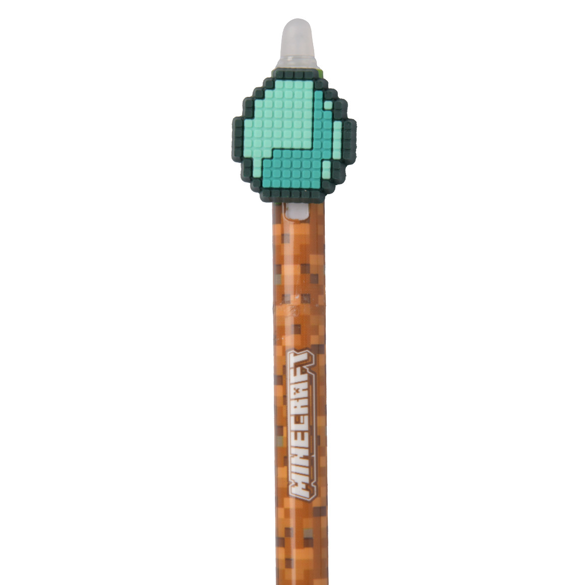 Topolino Minecraft Tintenroller radierbar blau / braun