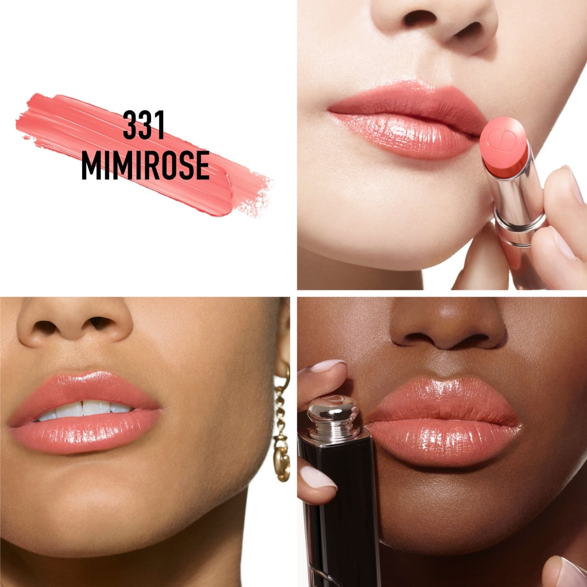 Dior Addict Dior Addict Recharge Rouge à Lèvres Brillant Couleur Intense - 90 % d'Ingrédients d'Origine Naturelle