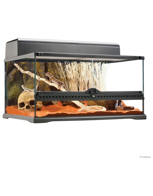 Exo Terra Glas Terrarium Incl Achterwand - Terraria - 60x45x30 cm