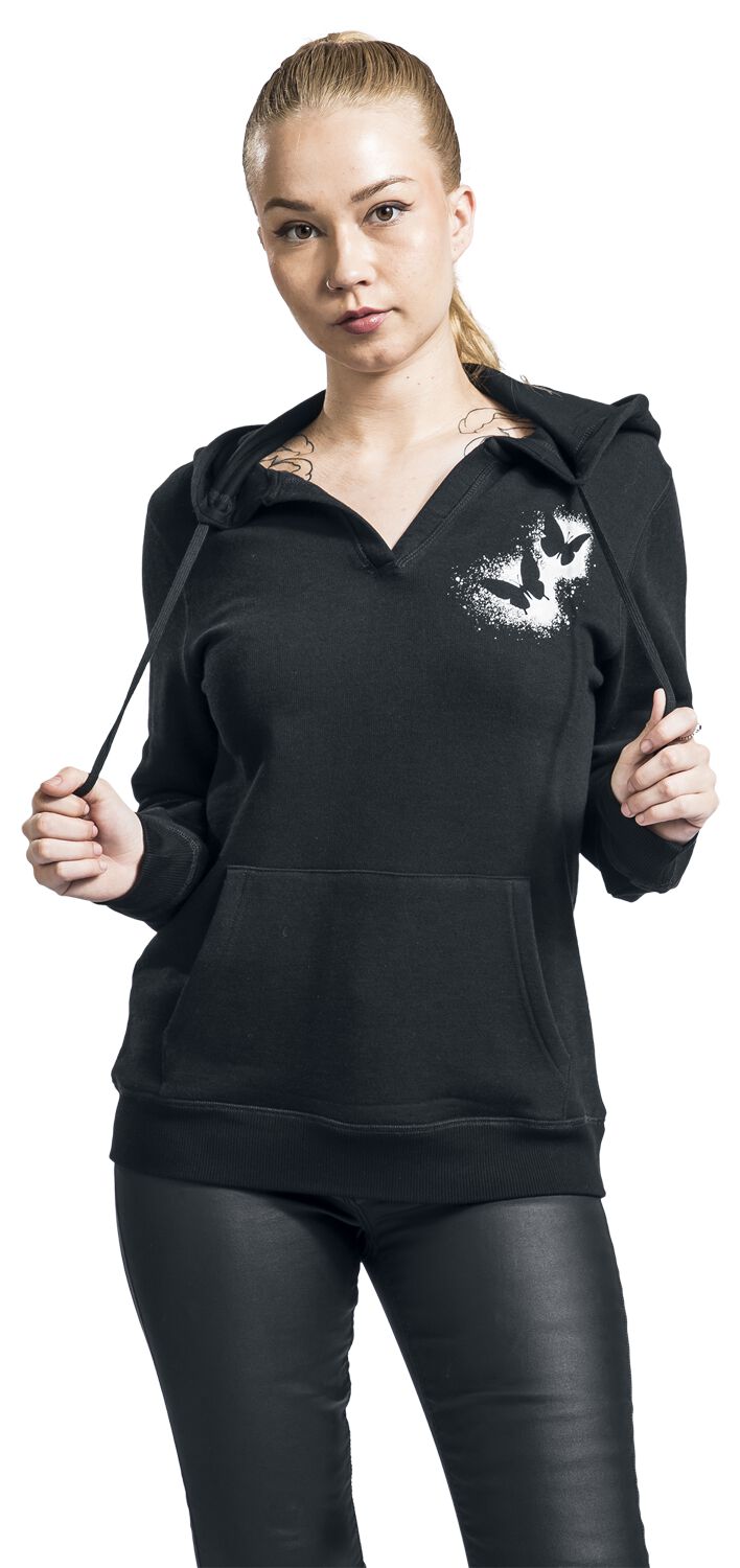Sweat à Capuche avec Papillon | Full Volume by EMP Sweat-shirt à capuche
