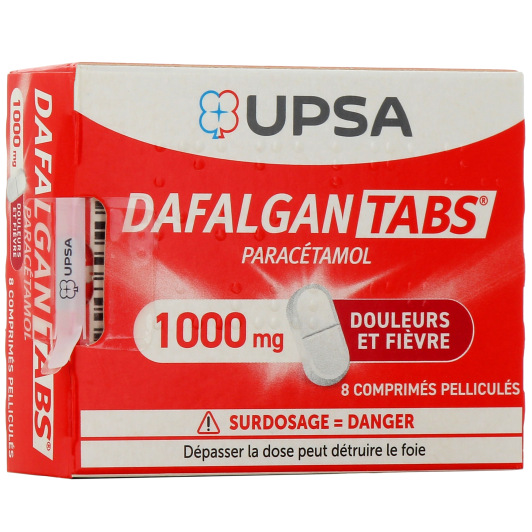 Dafalgan Tabs 1000 mg - Pharmacie des Drakkars