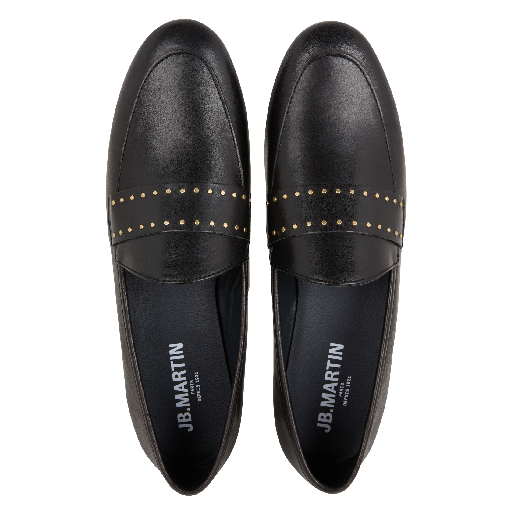 FRANCHE ROCK - Mocassins en cuir | Noir