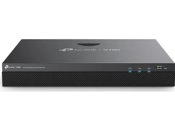 TP-Link VIGI NVR2016H, 16 kanaler, 3840 x 2160 pixel, 16 kanaler, 720p, 1080p, HDMI Output Resolution: 1 Channel, Resolution: 1280x720/60Hz, 1280x1024/60Hz, 1440x900/60Hz,..., G.711 A-law, G.711 µ-law, G.726