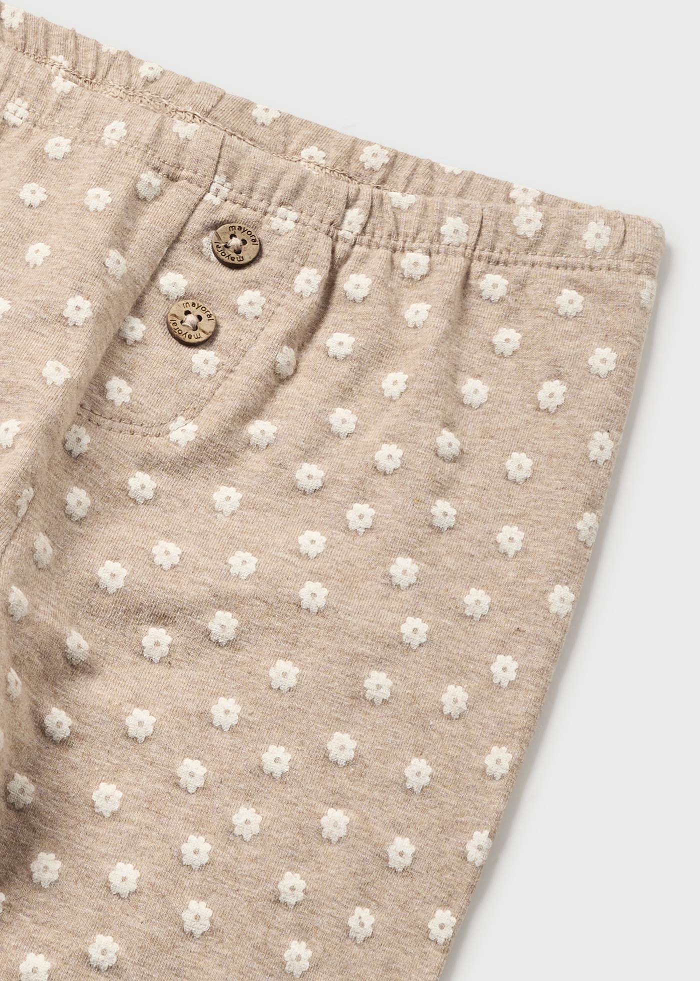 Conjunto de 2 leggings de algodão Better Cotton para bebês