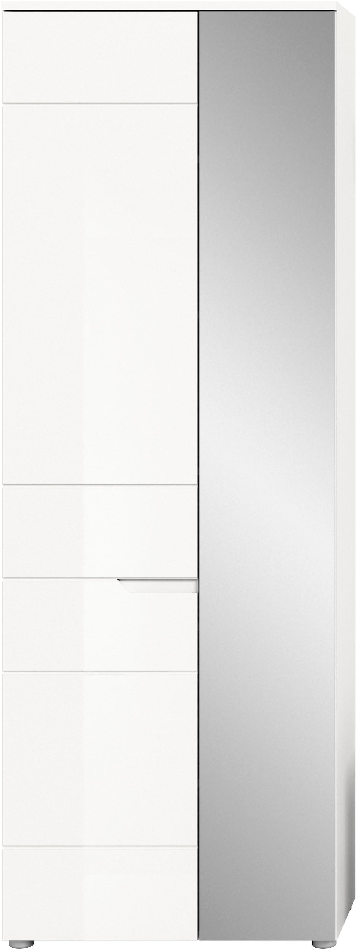 INOSIGN Garderobenschrank »CAPRI, Höhe 193cm, 2 Türen, Tür mit eingefasster Griffmulde,« Mehrzweckschrank, Universalschrank, Dielenschrank, Flurschrank