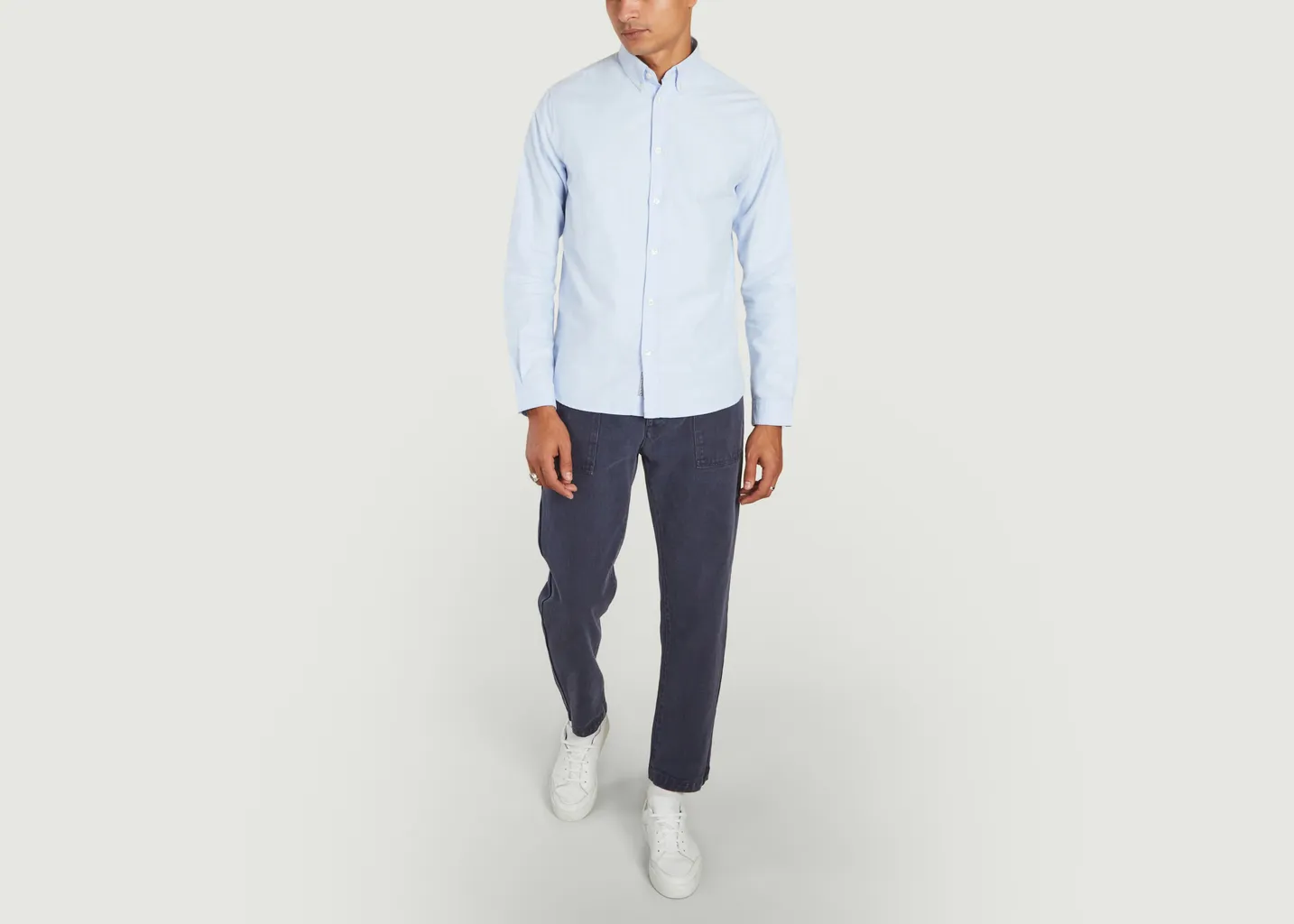 Pantalon fatigue en coton Cuisse de Grenouille