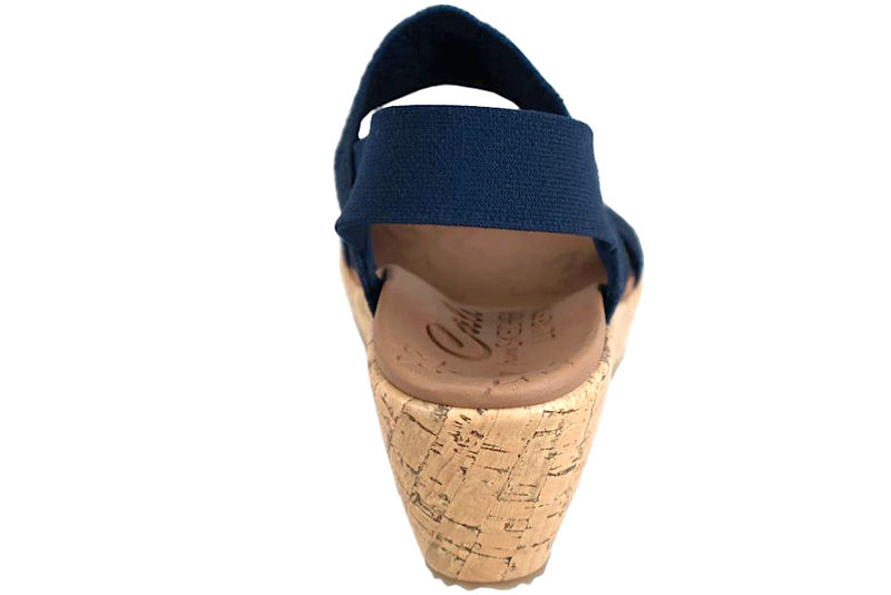 SKECHERS BEVERLEE TIMELESS TOUCH NAVY BLUE SANDAL
