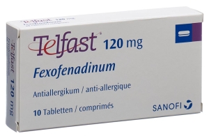 TELFAST Filmtabletten 120 mg, 10 Stück