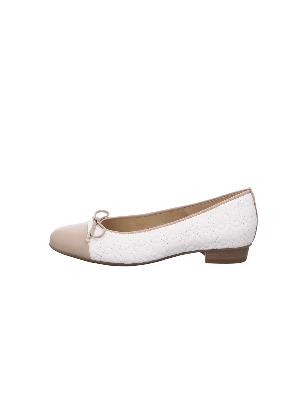 Ballerina Bari sand weiß