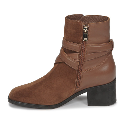 Tommy Hilfiger - ELEVATED ESSENTIAL MIDHEEL BOOT - Camel