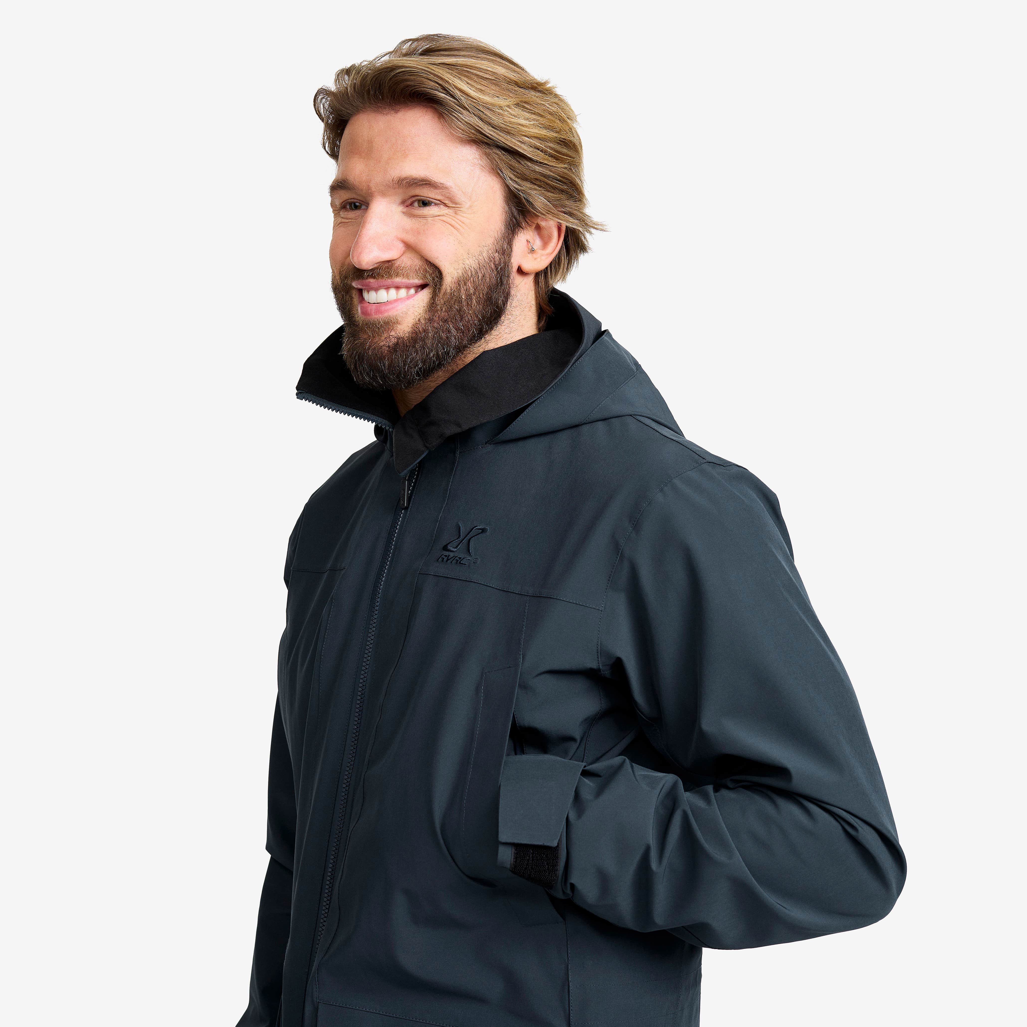 Nevis 2L Parka Herre Blueberry