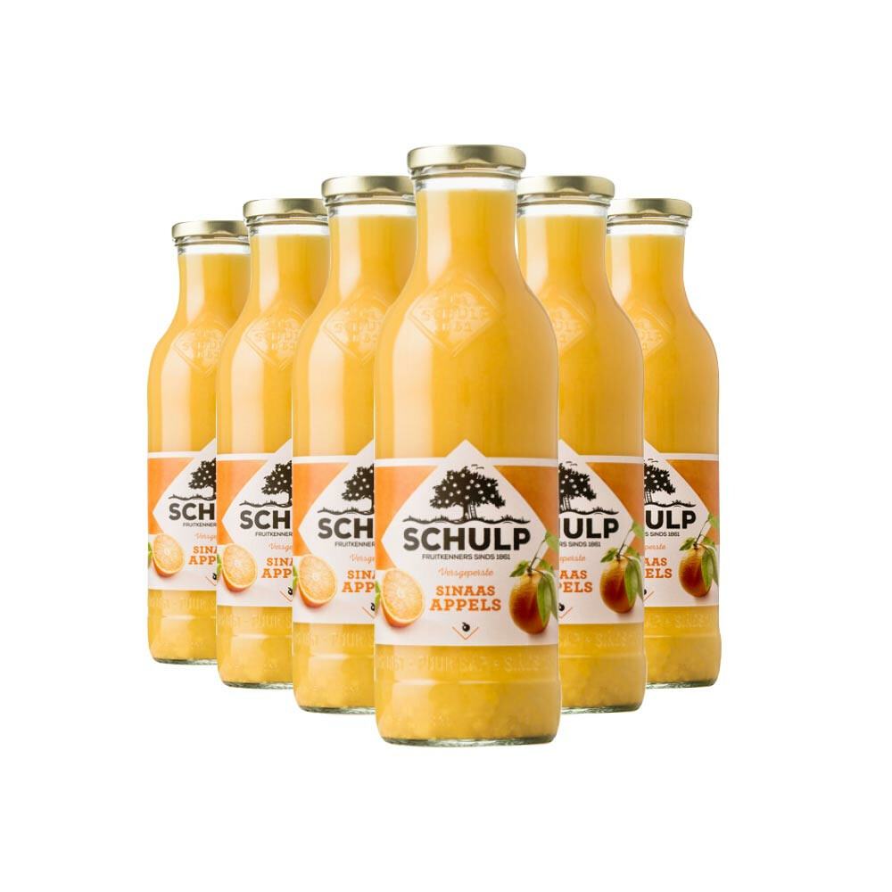 Schulp Sinaasappelsap Ambachtelijk6 x 0,75 liter
