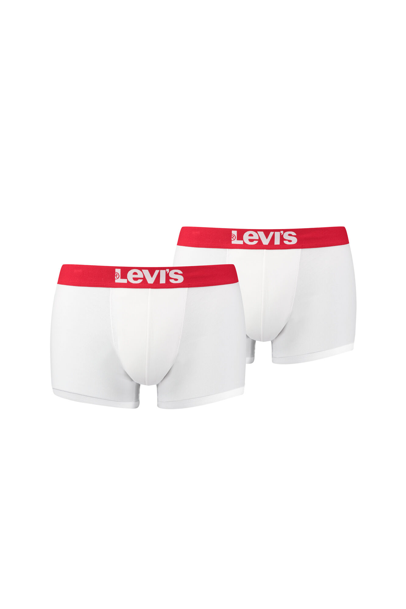 Pacote com 2 Cuecas Boxer Básicas Levi's® - Brancas