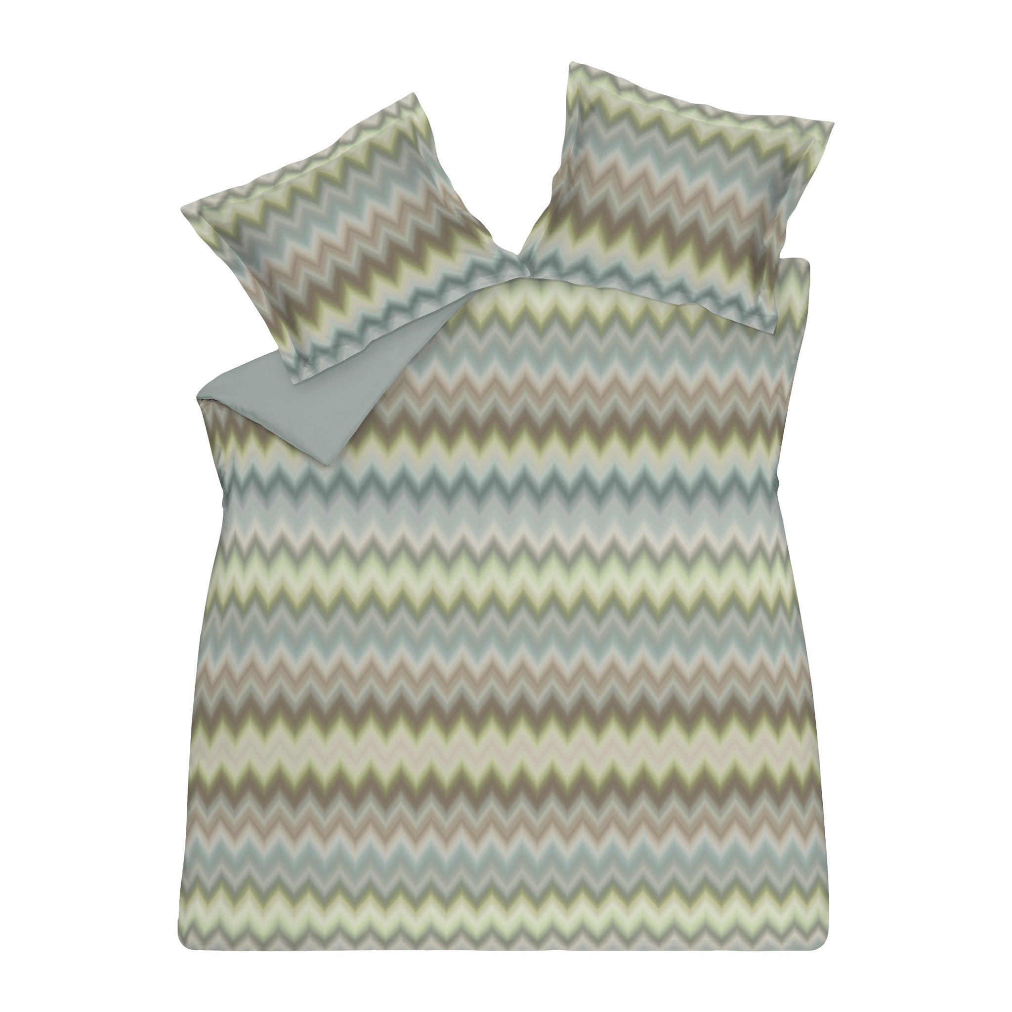 Vandyck Wavy Wonder Dekbedovertrek 200x200/220 cm - Thyme