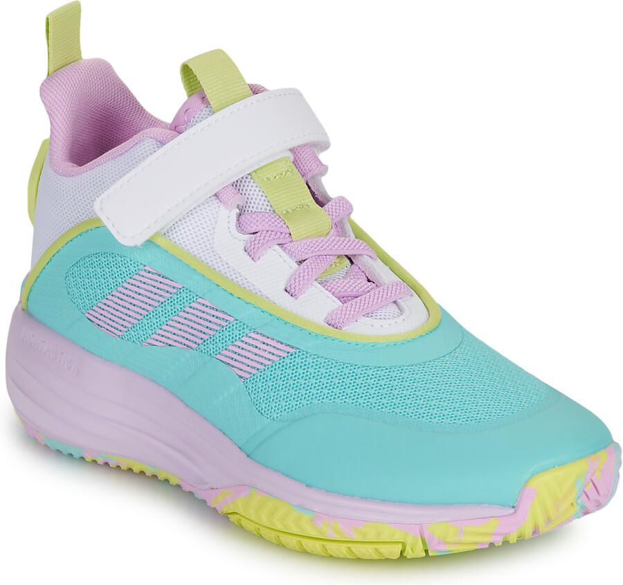 Adidas Ownthegame 3.0 Junior Basketbalschoenen Blauw 1 3