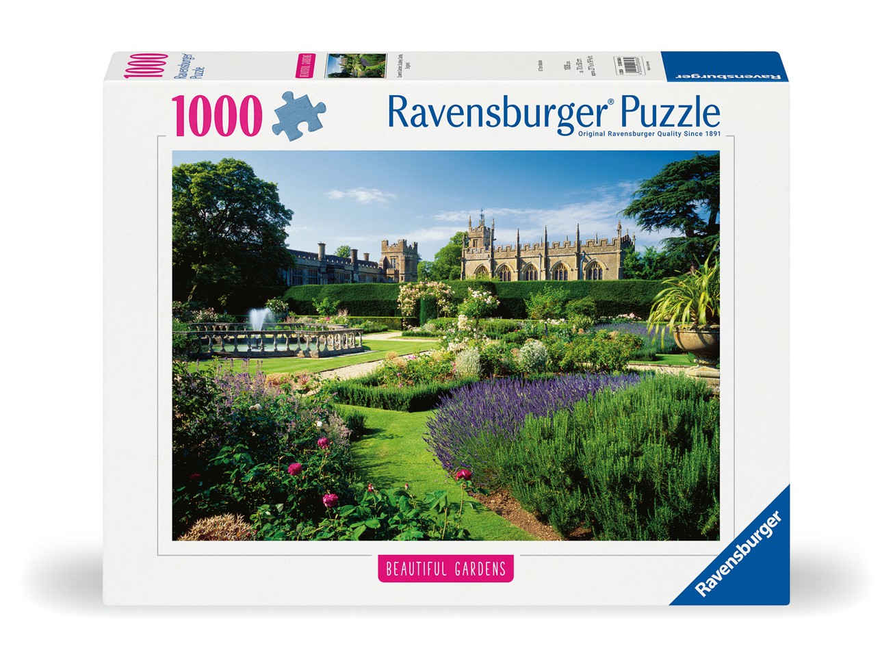 Ravensburger - Puslespil Queen's Garden Sudeley Castle 1000 brikker